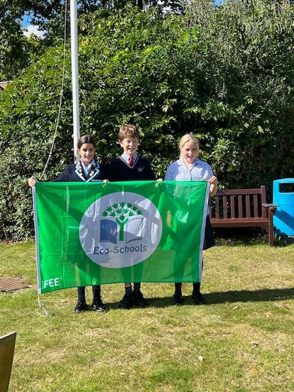Sustainability Champions: Holmewood Receives Eco- Schools Green Flag Recognition
